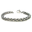 Titanium 7MM Wheat Link Bracelet