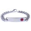 COLIBRI Stainless Steel Medical Alert Engravable ID Bracelet