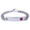 COLIBRI Stainless Steel Medical Alert Engravable ID Bracelet