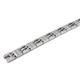 BERCHET Stainless Steel Diamond Men's Bracelet