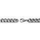 Nitrogen Stainless Steel Curb Link Men's Bracelet