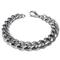 Nitrogen Stainless Steel Curb Link Men's Bracelet