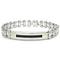 Nitrogen 14K Gold Stainless Steel Bicycle Link Bracelet