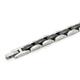 Stainless Steel Black Diamond Ceramic Bracelet