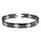 Tungsten Carbide Ceramic Two Tone Men's Bracelet