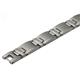 Titanium Men's Bracelet w/ Mesh Designs