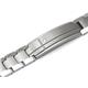 Tungsten Carbide Diamond ID Men's Bracelet