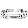 Stainless Steel Rope Cable Men's Bracelet