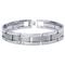 Tungsten Carbide Satin Link Men's Bracelet