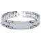 Tungsten Carbide Men's ID Link Bracelet