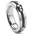 CENTAURI Titanium 7MM Black Cable Barrel Ring