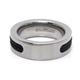 Titanium 8MM Double Black Cable Ring
