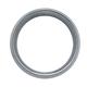 GENICANTHUS Tungsten Carbide Faceted Wedding Ring