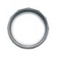 DISCOTEC Tungsten Carbide Faceted Wedding Ring