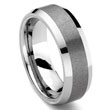 RASORET Tungsten Carbide Ring in Comfort Fit and Satin Finish