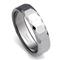 GORO Tungsten Carbide Faceted Men's Wedding Band