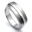 Titanium Designer Men's Band Ring