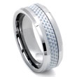 INGVAR Tungsten Carbide Carbon Fiber Ring