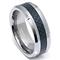 BOMANI Tungsten Carbide Carbon Fiber Ring