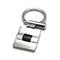 Titanium Enamel Key Ring