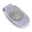 Stainless Steel Money Clip Key Ring Indian Coin Gift Set