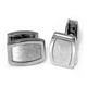 Colibri TONNEAU Stainless Steel Silver Money Clip Cufflinks Gift Set