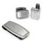 Colibri TONNEAU Stainless Steel Silver Money Clip Cufflinks Gift Set