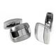 Colibri ROGUE Stainless Steel Silver Money Clip Cufflinks Gift Set