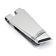 COLIBRI INNUENDO Stainless Steel Sterling Silver Money Clip
