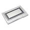 COLIBRI Stainless Steel Two-Tone Lacquer Business Card Holder
