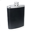 COLIBRI Stainless Steel Leather Flask (10 oz)