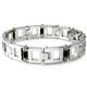 Dolan Bullock PALISADES Sterling Silver 14K Gold Onyx Money Clip Bracelet Gift Set
