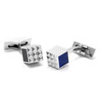 ST Dupont Palladium Black/Blue Lacquer Cufflinks