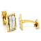 ST Dupont Palladium Gold Signature Cufflinks