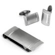 Colibri STARLINER Stainless Steel Money Clip Cufflinks Gift Set