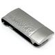 Colibri HAMMERED Stainless Steel Money Clip Cufflinks Gift Set