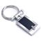 COLIBRI Stainless Steel Leather Diamond Key Ring