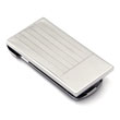 Stainless Steel Engravable Money Clip w/ Stripes