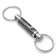 COLIBRI ABYSS Stainless Steel Titanium Key Ring