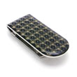 Dolan Bullock Enamel Black Steel Money Clip
