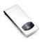 Dolan Bullock Sterling Silver Rutilated Quartz Money Clip