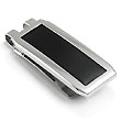 Dolan Bullock Sterling Silver Chocolate Leather Money Clip