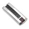 LAMBORGHINI Triple Red Stone Titanium Steel Money Clip