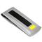 LAMBORGHINI Stainless Steel Money Clip w/ Yellow Lacquer