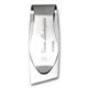 LAMBORGHINI Stainless Steel Carbon Fiber Money Clip w/ Orange Crystals