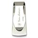 LAMBORGHINI Stainless Steel Money Clip w/ Black Crystals