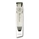 LAMBORGHINI Red White Red Stone Titanium Steel Tie Bar