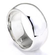 Bastian Inverun Sterling Silver High Polish Dome 0Wedding Band Ring