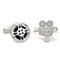 Bastian Inverun Sterling Silver Film & Camera Cufflinks