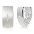 Bastian Inverun Sterling Silver Channel Set Diamond Hinged Earrings